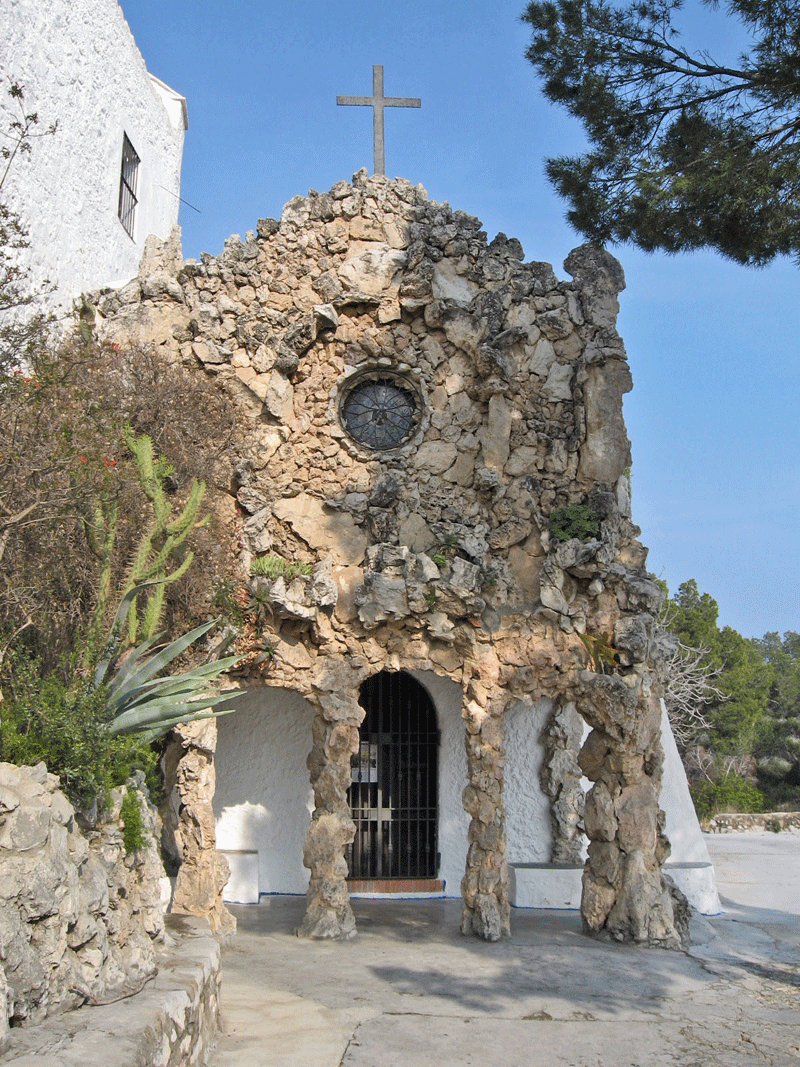 Ermita La Trinitat tussen Garraf en Sitges